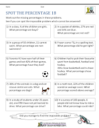 Spot The Percentage 1b Word Problem Worksheets Percent Word Problems Word Problems