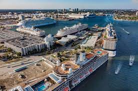 Fort lauderdale is often known as the venice of america, with 300 miles of navigable waterways and more than twenty miles of beach. Cruise Terminals