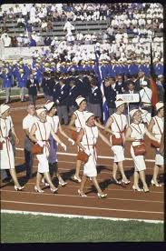 In turn, he became the first athlete to successfully defend an olympic marathon title. Summer Olympics 1960 Canadian Women S Team During Opening Ceremonies Of The 17th Olympic Games Location Rome Summer Olympics Olympic Games Olympics