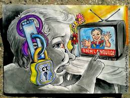 Ci Deaf Culture Art Sign Language Art Deaf Culture Art Deaf Art