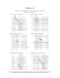 Access free dilation worksheet with answers dilation with the given scale factor is a reduction or an enlargement. Dilations Worksheet Answer Key Promotiontablecovers