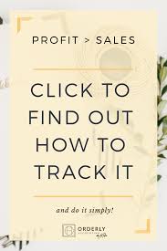 How To Track Your Profits Simply Money Basics How To Find Out Small Business Finance