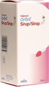 Orfiril long este un medicament utilizat pentru tratamentul crizelor epileptice (medicament antiepileptic) şi al maniei. Orfiril Sirup 300mg 5ml 250ml In Der Adler Apotheke