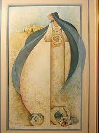100% chance tweets will have typos, thanks. G E Mullan American 20th Century Framed Limi Jul 09 2005 Hart Galleries In Tx Female Art Painting African Art Paintings Indigenous Art