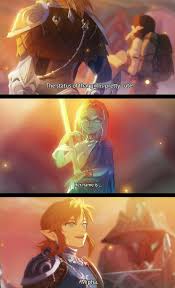 Poor Mipha All She Ever Wanted Was Link S Love Legend Of Zelda Memes Legend Of Zelda Breath Legend Of Zelda