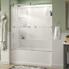 Most shower doors are between 30 and 60 inches wide and approximately 72 inches tall. Sliding Bathtub Door Installation