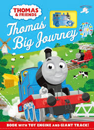 thomas friends thomas big journey book with toy engine