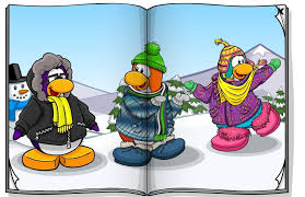 How to enter a code: Cp Rewritten February Catalog Winter Items Club Penguin Mountains