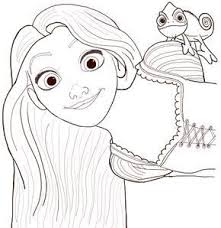 How To Draw Rapunzel And Pascal From Tangled With Easy Step By Step Tutorial How To Draw Step By Step Drawing Tutorials Disney Drawings Sketches Rapunzel Drawing Princess Drawings