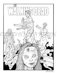 Nightowl Forums Walking Dead Art Off Topic Nightowl Forums Coloring Pages Mermaid Coloring Pages Mandala Coloring Books