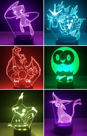 Pokemon Led Lamps Pokemon Pokemon Gifts Pokemon Diy