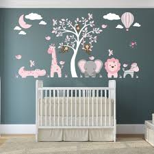 Shop with afterpay on eligible items. Jungle Animal Nursery Wall Art Stickers