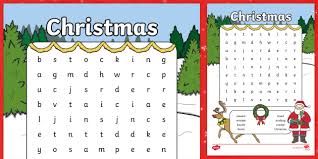 It focuses on the topic and words of christmas. Christmas Word Search For Kids Printable Resource