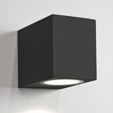 Astro 7126 Chios 80 Black Exterior Wall Light Dusk Lights Wall Lights Black Wall Lights Black Outdoor Wall Lights