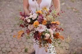 Fall Bridal Bouquet Fall Wedding Flowers Bridal Bouquet Fall Wildflower Bridal Bouquets