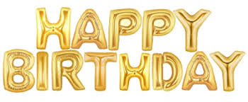 Happy Birthday Foil Balloon Png Transparent Images Png All In 2020 Happy Birthday Foil Balloons Happy Birthday Balloon Banner Happy Birthday Words