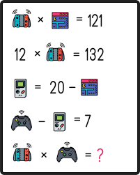 Objective of the game is to find patterns hidden in the puzzle in order to arrive at the solution. Free Math Puzzles Mashup Math