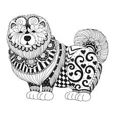 Print and color valentine's day pdf coloring books from primarygames. Puppy Adult Coloring Stock Illustrations 724 Puppy Adult Coloring Stock Illustrations Vectors Clipart Dreamstime