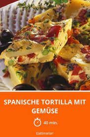 Spanische Tortilla Mit Gemuse Rezept Spanische Tortilla Rezepte Tortilla Rezept
