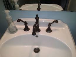 Faucet Handle Cleanup Suggestions For Hardwater Deposits Faucet Handles Cleaning Faucets Oil Rubbed Bronze Faucet