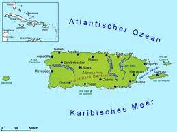 Auf der weltkarte, werden sie alle karten zu finden: Puerto Rico Landkarte Lander Puerto Rico Goruma
