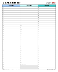 When you create a printable with the free editable calendar maker you can download it as a pdf, svg, png or jpg image. Blank Calendars Free Printable Microsoft Word Templates
