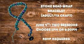 Beaded Wrap Bracelet (Adult/YA Craft)