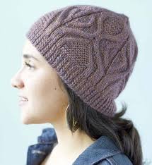 Free Knitting Pattern For Cabled Hat Knit Flat Or In The Round Knitted Hat Patterns Free Women Cabled Hat Pattern Knitting