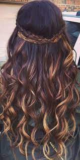 Image Result For Highlights For Brown Curly Hair Colored Curly Hair Highlights For Dark Brown Hair Brunette Hair Color