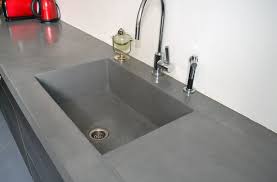 Beton Cire Integrated Sink Cozinhas Caipiras Cozinha Cozinhas