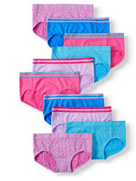 Thu jul 15, 2021 6:48 pm. Athletic Works Athletic Works Girls Underwear 10 Pack Seamless Briefs Little Girls Big Girls Walmart Com Walmart Com