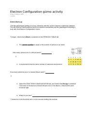 The proton is page 31/38 Gizmo Electron Configuration Activity Completed Docx Name Milagros Escalante Date Student Exploration Electron Configuration Vocabulary Atomic Number Course Hero