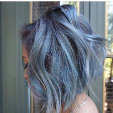 Instagram Photo By Don Of Socialmedia Hairstyles Jun 17 2016 At 12 26pm Utc Denim Blue Hair Hair Styles Dyed Hair