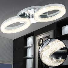 These fixtures are your best. 14 W Led Ceiling Light With 2 Rings For Your Hall Elektra Etc Shop