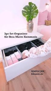Organizer Fur Ikea Malm Pax Video Kommode Organisieren Malm Kommode Ikea Malm Kommode