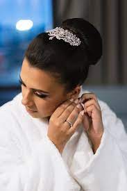 Brazilian Wedding At Shangri La Paris French Wedding Style Bridal Hair And Makeup Bridal Hair Inspiration Brazilian Wedding