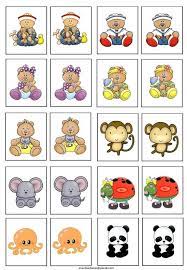 Memory B1 Memorama De Animales Loterias Para Ninos Juegos Para Preescolar