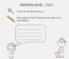 Grundschulblogs De Wortliche Rede Aufsatz Schreiben Schulideen