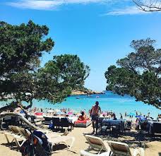 Cala Bassa Beach Located In Ibiza