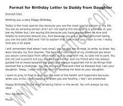 Happy birthday to my baby daddy letter. Birthday Letter To Dad From Daughter Sample Birthday Letter For Father