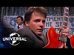 Michael J Fox Narra Su Experiencia Cuando Toco Jhonny B Goode En Volver Al Futuro Garaje Del Rock In 2020 Back To The Future Marty Mcfly Mcfly