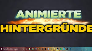 Check spelling or type a new query. Animierte Desktop Hintergrunde Bekommen Windows 10 Tutorial Tutorialteam Youtube