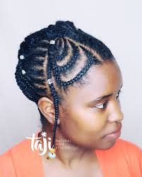 Taji Natural Hair Styling