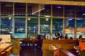 Federation square inside transport hotel. Taxi Kitchen Gastrology