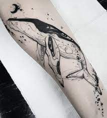 Free daily tattoo ideas and designs. Humpback Whale Tattoo Inkstylemag Whale Tattoos Humpback Whale Tattoo Tattoos