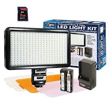 Synergy Digital Synergy Digital Lighting Compatible With Nikon D300 Dslr Digital Camera Ultra Slim Led 300 Model Led 300 Professional Photo Video Light Kit With A Free Synergy Digital 2gb Sd Card From
