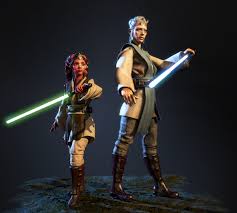 But will you really become a knight, or will you be seduced to the dark side? Jedi Master And Padawan Zbrushcentral