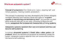 Stream tracks and playlists from autopoiesis on your desktop or mobile device. Understanding The Circular Economy As Autopoietic System Ppt Download