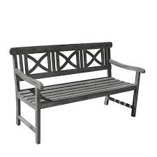 Find the perfect patio furniture & backyard decor at hayneedle, where you can buy online while you explore our room designs and curated looks for tips, ideas & inspiration to help you along the way. Vifah Renaissance Outdoor Patio 5 Ft Hand Scraped Wood Garden Bench The Home Depot Canada