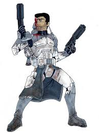 Maybe you would like to learn more about one of these? Wounded Commander Wolffe Star Wars Love Star Wars Clone Wars Star Wars Drawings